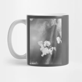 Fluffy cloud shape cloudscape at grey sky Mug